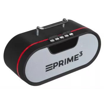 Radio przenośne PRIME3 APR81 — FM, 12 W RMS, MicroSD, bateria 3600 mAh, szary