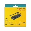Stacja dokująca do laptopa DeLOCK 63932 USB 3.2 Gen 1 Type-C czarna