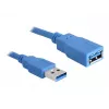 Kabel USB DeLOCK USB 3.0-A M/F - 2m
