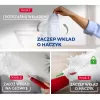 Miotła do kurzu VILEDA z krótkim uchwytem 179432 z 2 wkładami Flex & Catch, czerwony uchwyt z tworzywa, z możliwością zawieszenia