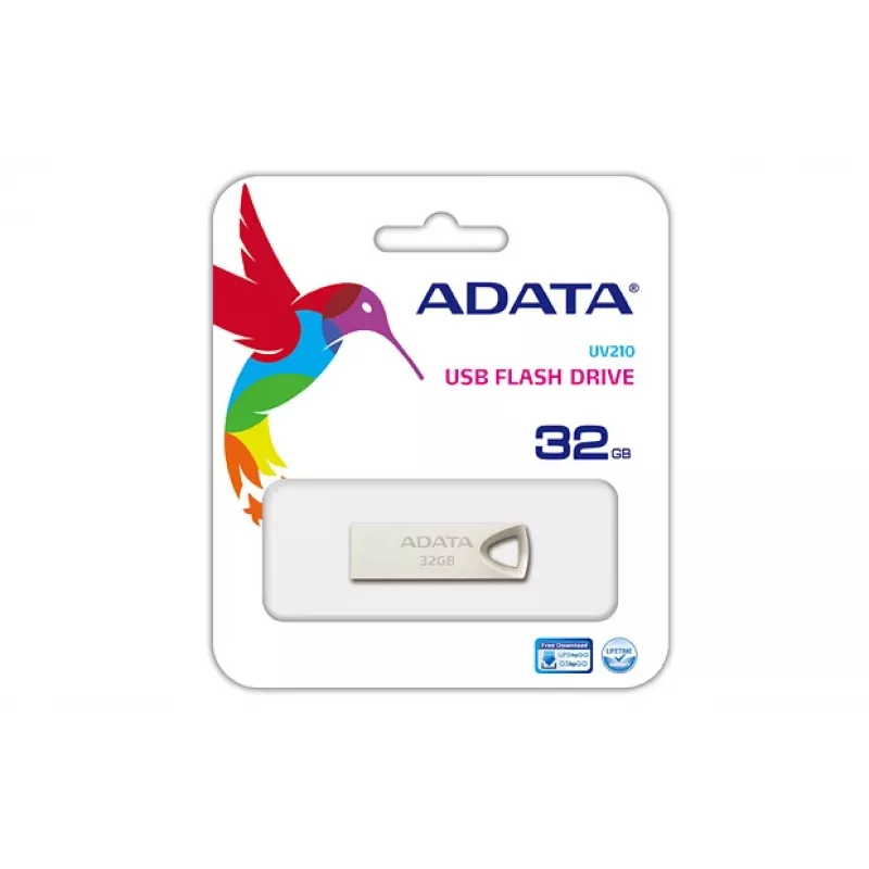 ADATA AUV210-32G-RGD pamięć USB 32 GB USB Type-A 2.0 Beżowy