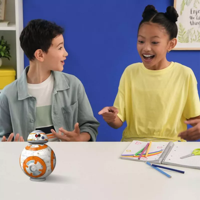 Ravensburger 11578 Puzzle 3D kula Star Wars BB-8, 99 elementów