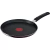 Patelnia do naleśników Tefal Resist Intense D52210 okrągła 25 cm czarna czerwona