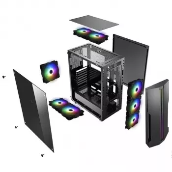 Obudowa PC Xilence Performance C XILENT BLADE X512.RGB Midi Tower Czarny