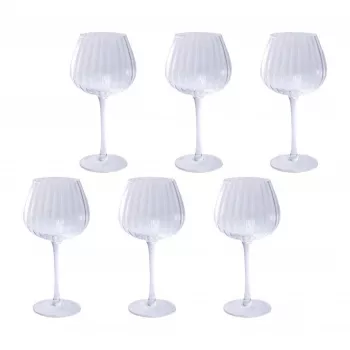 Zestaw 6 szklanek do picia Rose&Tulipani U20177611A00-Z 460 ml