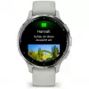 Garmin Venu 3S 3.05 cm (1.2) AMOLED 41 mm Cyfrowy 390 x 390 pikseli Ekran dotykowy Szary, Srebrny Wi-Fi GPS (satelitarny)