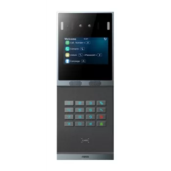 Fanvil i66 System wideodomofonu 2 MP 10,2 cm 4 cale Czarny Szary