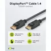 Kabel DisplayPort Goobay 74777 1 m Czarny G-Sync FreeSync