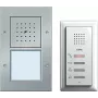 Stacja zewnętrzna/interkom Gira 049543 — Przewodowa IP44, Aluminium i Biel, Aluminium/Termoplast, AC/DC