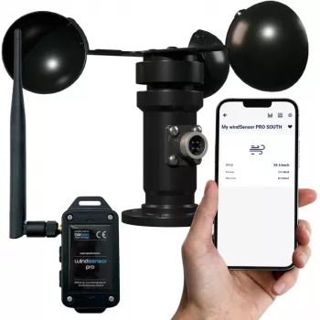 Czujnik wiatru bleBox Wind sensor pro 37863 z łącznością Bluetooth