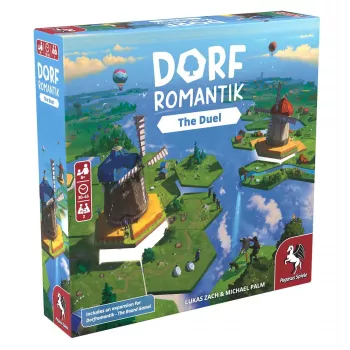 Dorfromantik - The Duel, gra planszowa w języku angielskim
