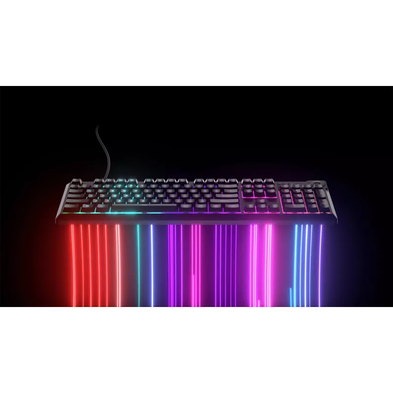 Corsair CH-9226D65-DE klawiatura Gaming USB QWERTZ niemiecka szara