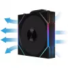 Wentylator 120mm ARGB PWM bezprzewodowy z odwróconym wirnikiem Lian Li UNI FAN TL (bezprzewodowy, PWM, odwrócony wirnik)