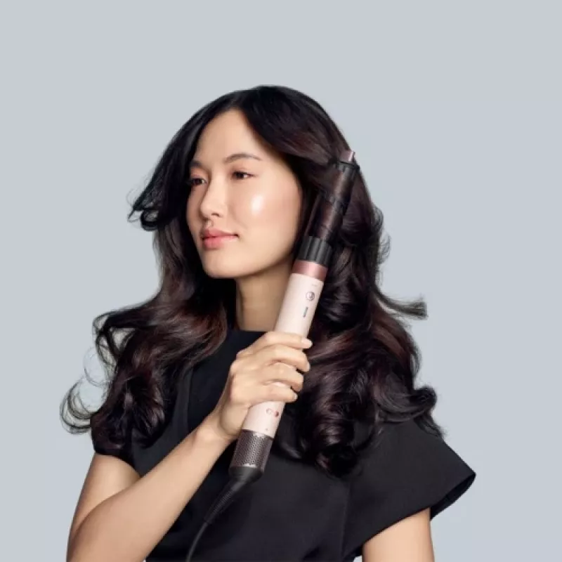 Airwrap Co-anda2x Straight + Wavy, Multistyler krem/różowe złoto, Bluetooth, 1700 W (uszkodzone opakowanie)