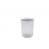 Zestaw pojemników próżniowych na żywność Solis 92278 — sześciokątny 700 ml, 1,4 l, 2 l, biały/przezroczysty, odpowiedni do lodówki i zamrażarki