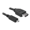 DeLOCK - Kabel wideo/audio - HDMI - 32 AWG - HDMI, 19-pin (M) - 19-pin Micro-HDMI (M) - 3 m (82663)