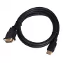 TB HDMI-DVI-kabel 1,8 M. gold-braided, DVI 24 + 1