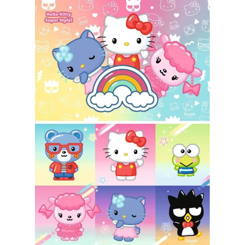 Ravensburger Puzzle Hello Kitty, 2 x 24 elementy