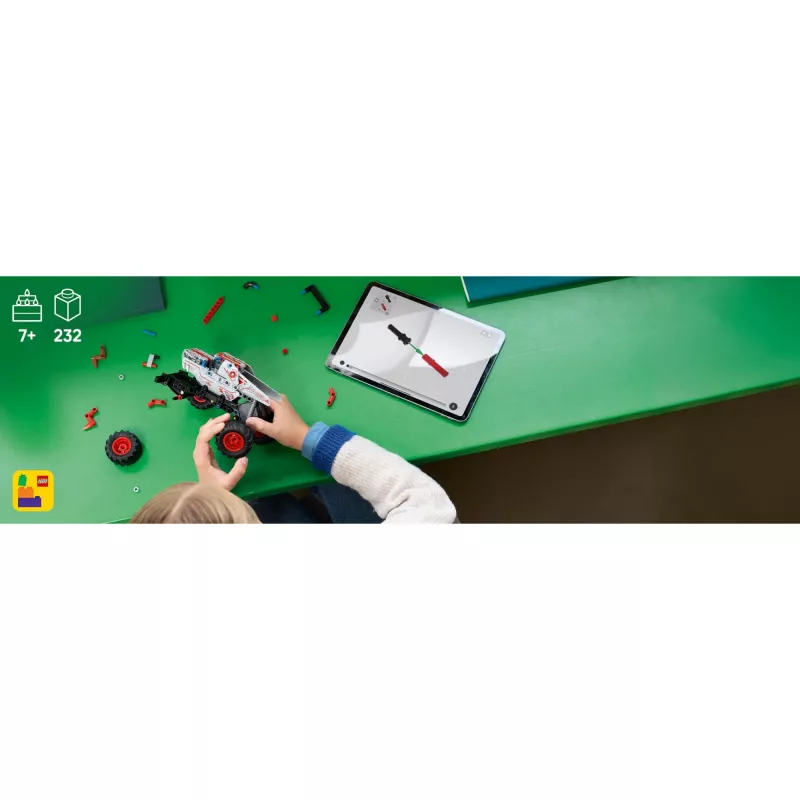 LEGO TECHNIC 42200 Monster Jam™ ThunderROARus™ z napędem pull-back