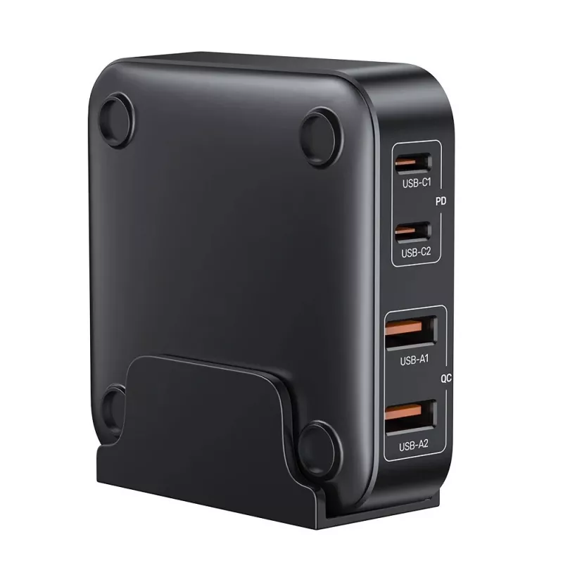 Unitek Ładowarka biurkowa P1229ABK01-EU 100 W z 2× USB-A i 2× USB-C