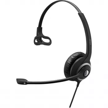 EPOS I SENNHEISER IMPACT SC 238 - 200 Series - Słuchawki - Nauszne - Przewodowe - Easy Disconnect - Czarny, Srebrny (1000657)