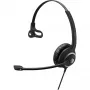 EPOS I SENNHEISER IMPACT SC 238 - 200 Series - Słuchawki - Nauszne - Przewodowe - Easy Disconnect - Czarny, Srebrny (1000657)