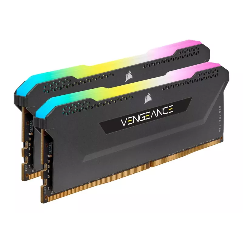 DDR4 Vengeance RGB PRO SL 16GB/3200 (2*8GB) Czarny C16