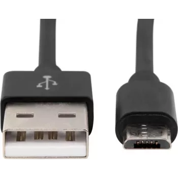 Ansmann 1700-0076 1,2 m USB A – Micro-USB czarny kabel do telefonu (1700-0076)