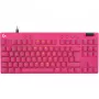 Logitech G PRO X TKL RAPID klawiatura gamingowa USB QWERTY różowa