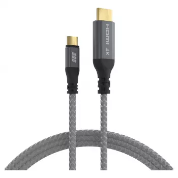 EFB Elektronik Kabel USB-C na HDMI 4K30Hz Szary - Kabel - Cyfrowy/Dane (USB-HDMI-00001)