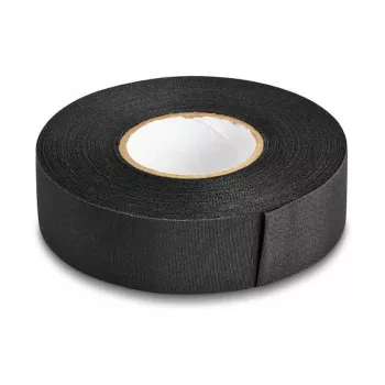 DeLOCK Taśma materiałowa 25 m x 25 mm nie do rozdarcia samoprzylepna czarna
