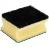 Gąbka VILEDA prostokątna z włókna, mycie ręczne, żółta/czarna/niebieska, zestaw 3 szt.