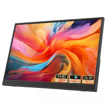 Przenośny monitor do laptopów, telefonów i konsol Extralink Smart Life 14, USB-C/micro-HDMI