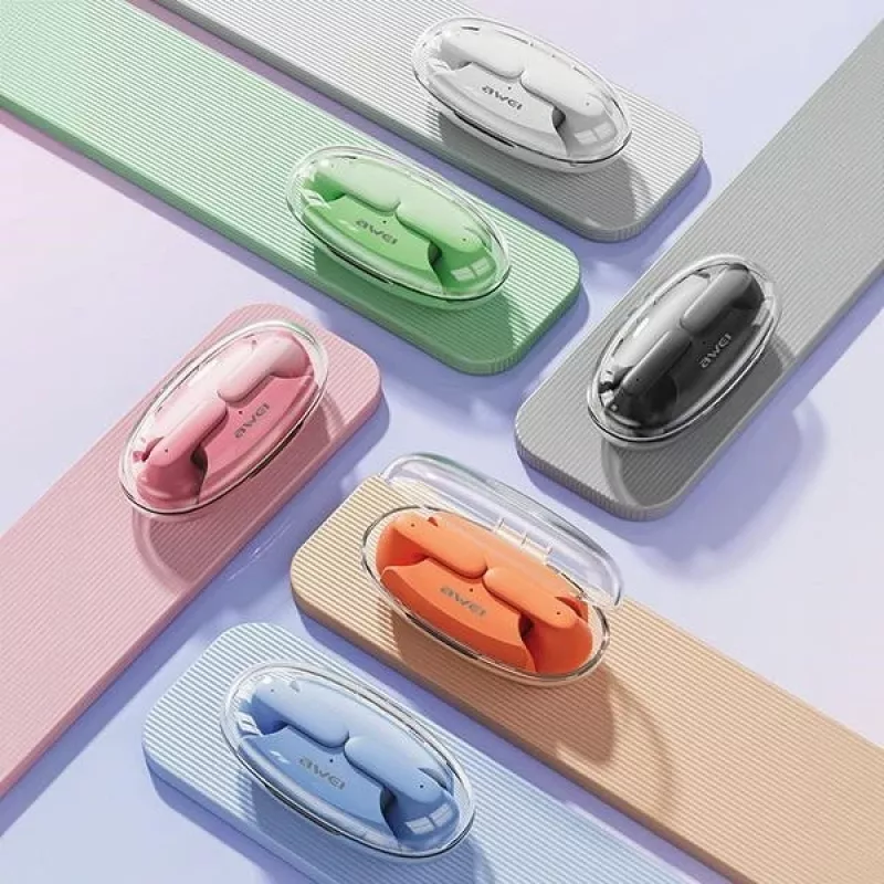 Słuchawki Awei T85 Bluetooth 5.3 ENC TWS Niebieskie