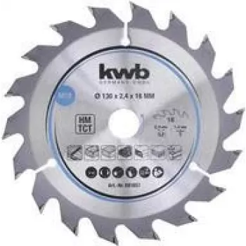 Circular Saw Blade KWB 581857 13 cm do twardego drewna, plastiku, sklejki i miękkiego drewna