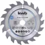 Circular Saw Blade KWB 581857 13 cm do twardego drewna, plastiku, sklejki i miękkiego drewna
