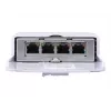 Switch UBIQUITI NanoSwitch Gigabit Ethernet PoE, 4x Gigabit RJ-45, 4x porty PoE, budżet 36W, 24V DC