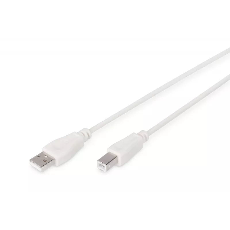 Assmann kabel połączeniowy USB. złącze A - B M/M. 3,0m. odpowiedni do USB 2.0. UL. be (AK-300102-030-E)
