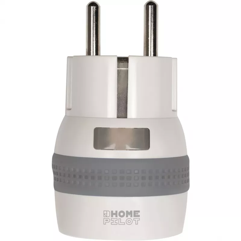 Inteligentny adapter wtyczkowy HOMEPILOT 11301001 biały — zdalny przełącznik Wi‑Fi dla urządzeń domowych