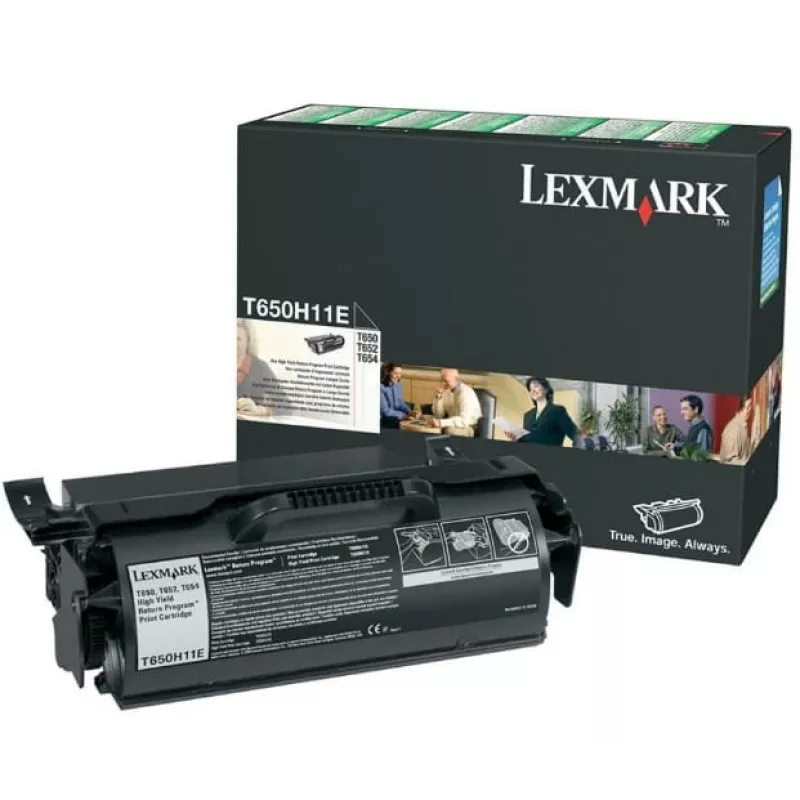 Toner Lexmark T650H11E XL Czarny 30000 stron