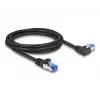 Kabel sieciowy DeLOCK RJ45 Kat.6A S/FTP 2m Czarny