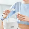 Nebulizator stołowy Omron C28P o wydajności 10 ml/min, wielkości cząstek 2,65 µm, biały, wymiary 265×195×143 mm