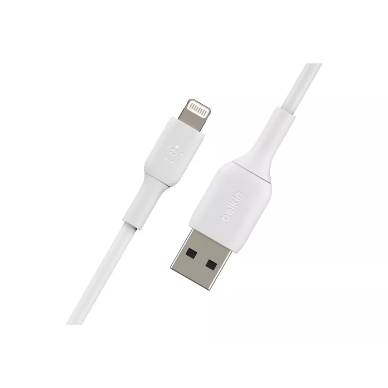 Belkin PVC USB-A do Lightning 2m Biały