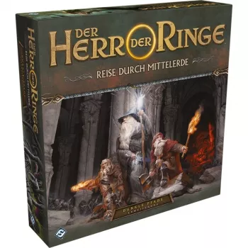 Asmodee Herr der Ringe: Reise durch Mittelerde - Mroczne Ścieżki, gra planszowa
