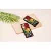 Etui ochronne iKins do Samsung Galaxy Note 20 z wzorem czerwonego kota i ryb