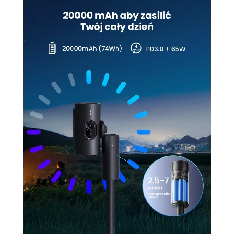 Power Bank ze statywem P0X1