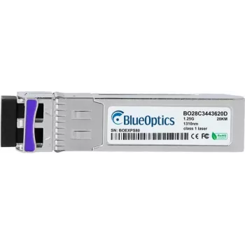 Moduł transceiver sieciowy BlueOptics 1442040G1-BO — światłowodowy cSFP, 1250 Mbit/s, srebrny
