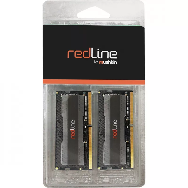 64GB Mushkin SO-DIMM 3200 (2x 32 GB) Dual-Kit (schwarz, MRA4S320NNNF32GX2, Redline)