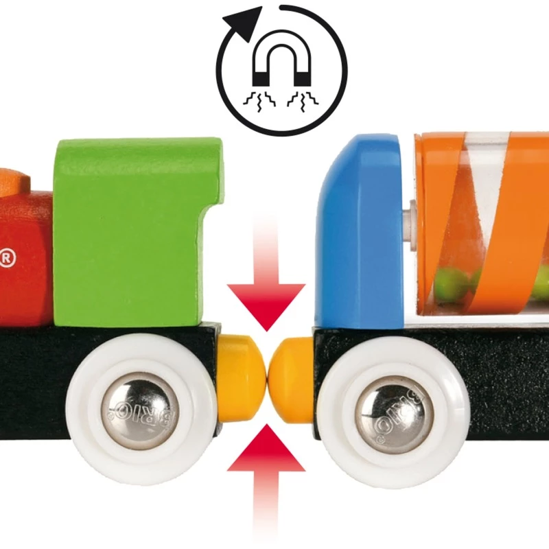Zabawkowy pociąg Ravensburger BRIO — wielokolorowy dla dzieci od 1,5 roku życia