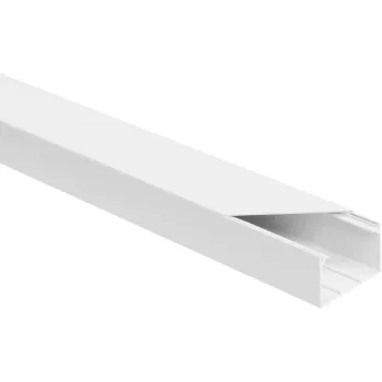Listwa instalacyjna OEM 3703Z biała LS 60x40 mm 2 m — zestaw 8 szt.